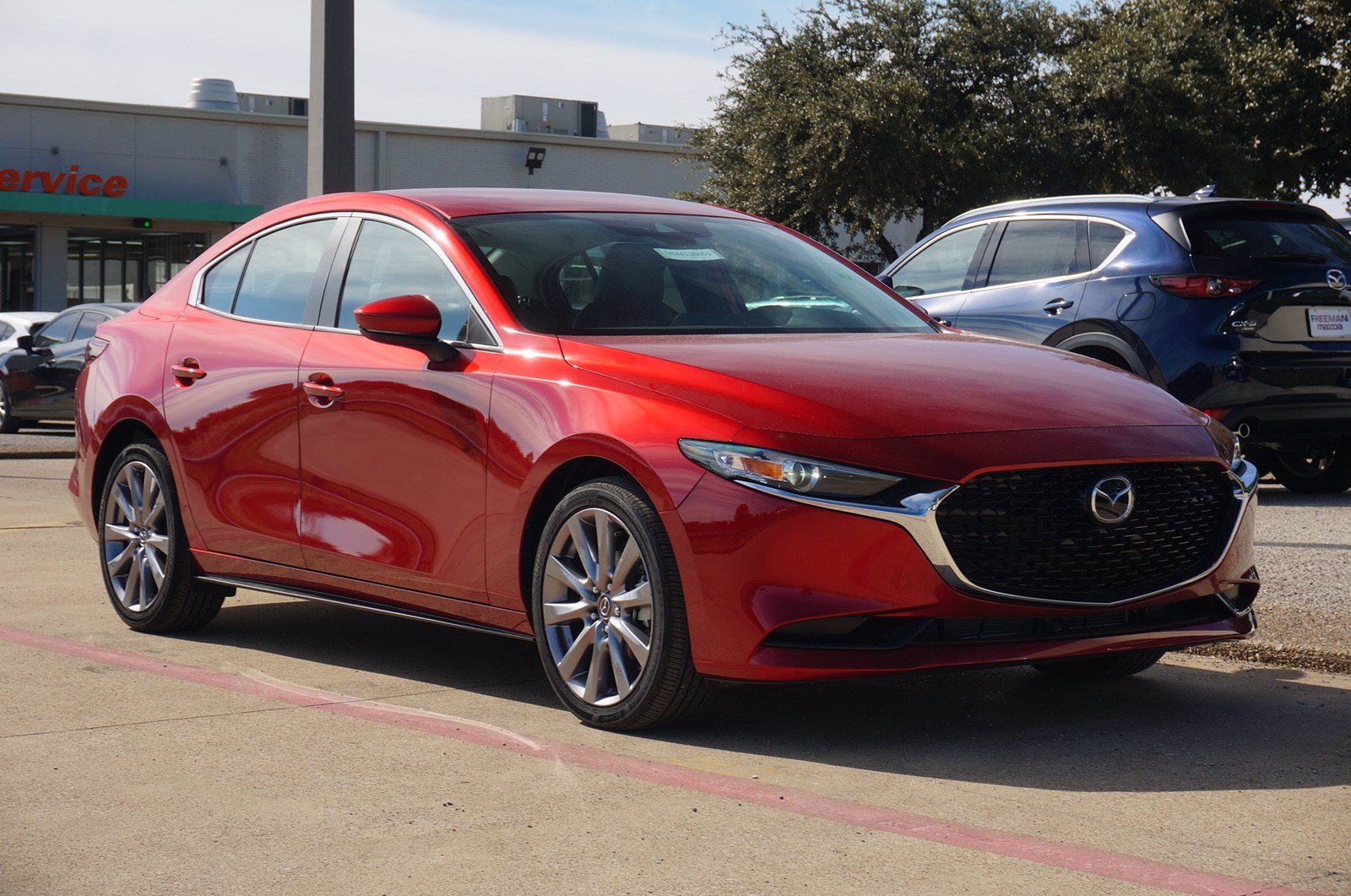 New 2020 Mazda Mazda3 4-Door w/Preferred Pkg 4dr Car in Irving # ...